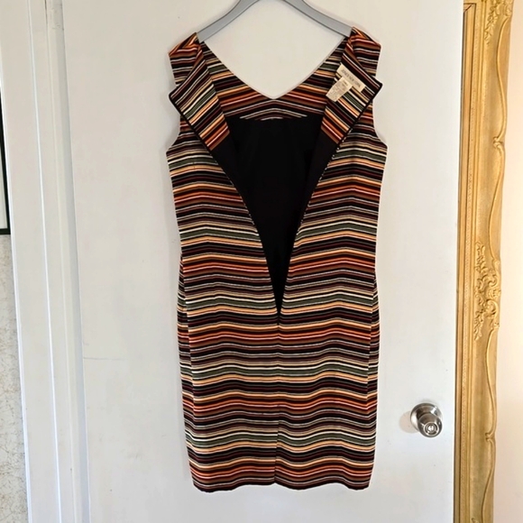 Jones New York Silk Sheath Dress 14 EUC - Picture 5 of 10